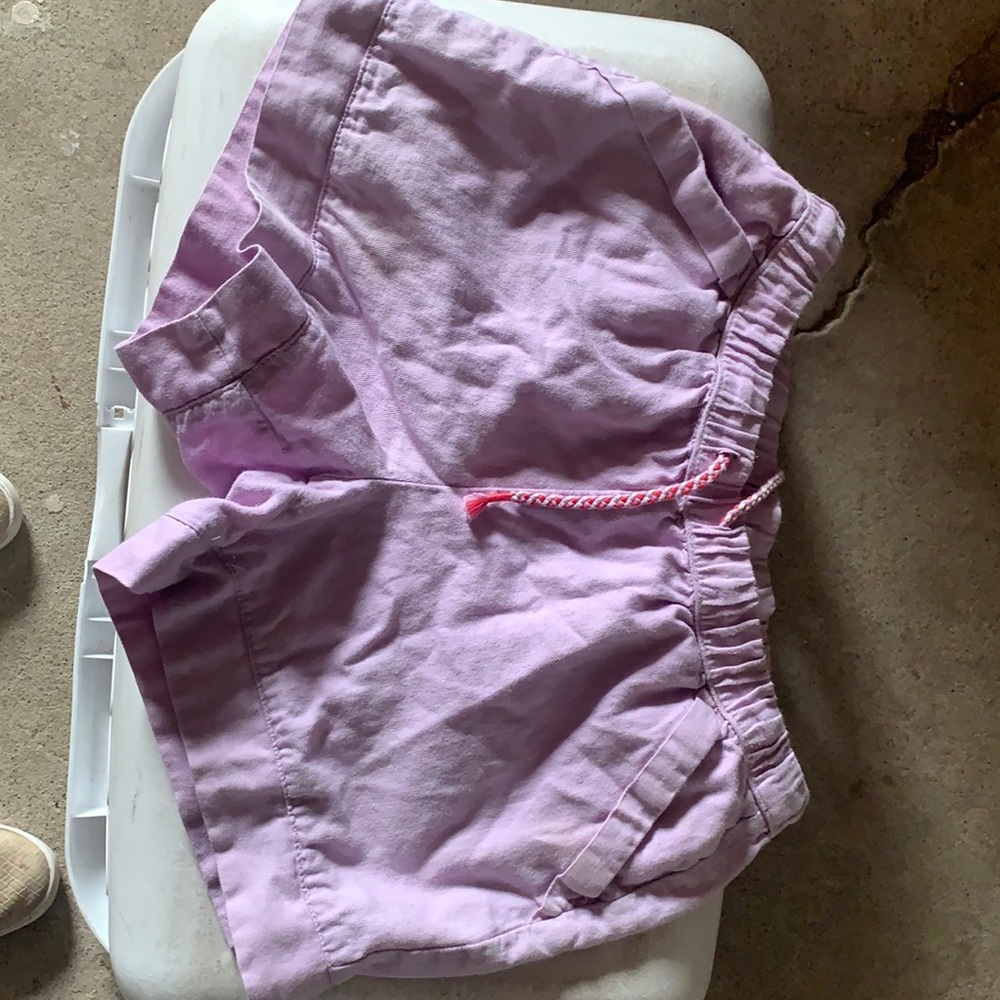 Purple shorts size: (10-12)